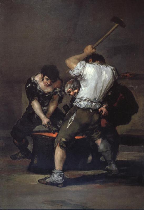 Francisco Goya The Forge France oil painting art